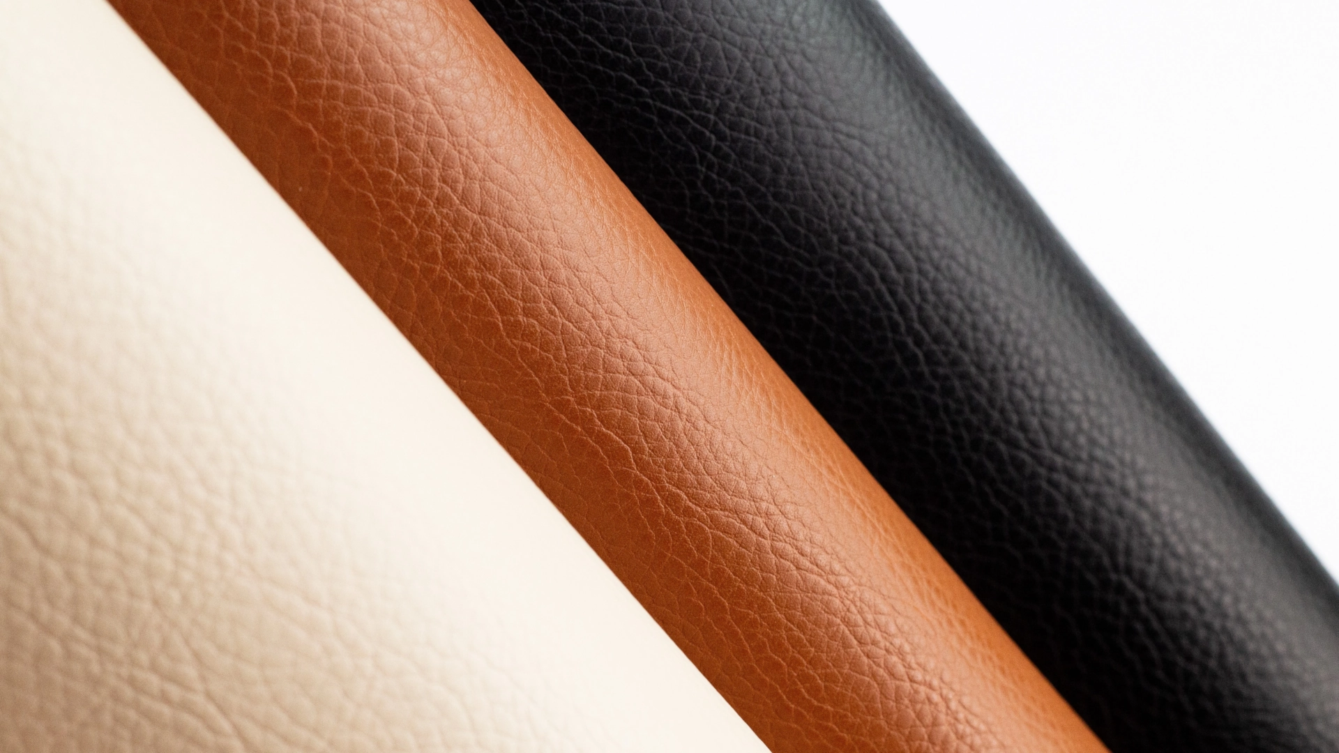 Diferentes cores de um laminado sintético